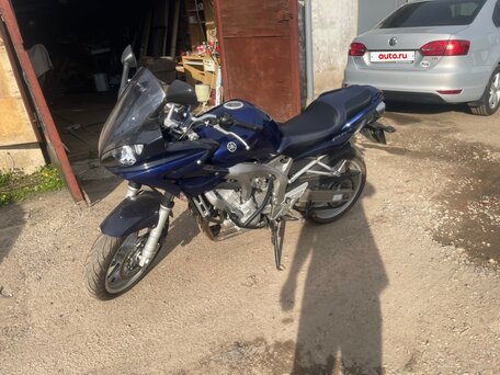 2005 Yamaha FZ6, синий, 550000 рублей, вид 4