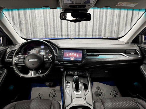 2021 Haval F7x I, синий - вид 7