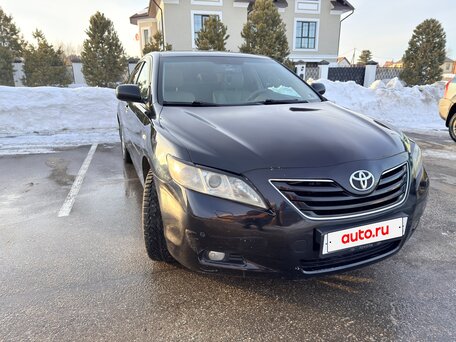 2007 Toyota Camry VI (XV40), чёрный, 900000 рублей, вид 2