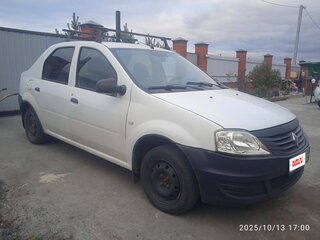 2013 Renault Logan I Рестайлинг, белый, 375000 рублей, вид 1
