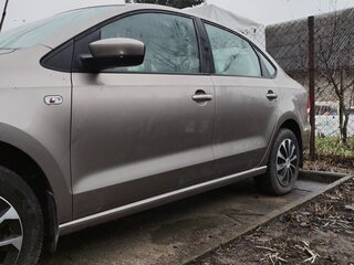 2015 Volkswagen Polo V Рестайлинг, бежевый, 1050000 рублей, вид 5