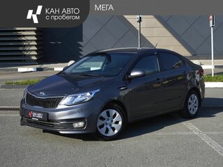 2015 Kia Rio III Рестайлинг, серый, 874000 рублей, вид 1