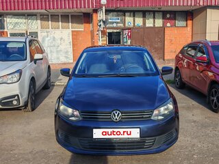 2014 Volkswagen Polo V, синий, 1050000 рублей, вид 1