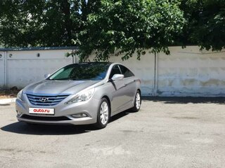 2011 Hyundai Sonata VI (YF), серый, 1210000 рублей, вид 2