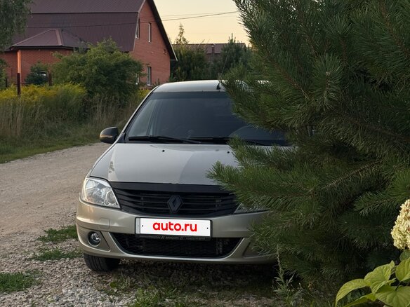 2012 Renault Logan I Рестайлинг, бежевый, 580000 рублей