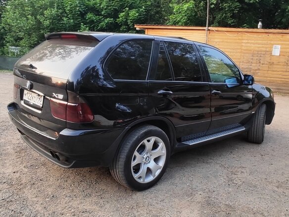 2000 BMW X5 3.0i I (E53), чёрный, 1199999 рублей - вид 4
