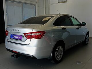 2017 Lada (ВАЗ) Vesta I, серебристый, 770000 рублей, вид 4