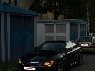2008 BMW 6 серии 650i II (E63/E64) Рестайлинг, чёрный, 3500000 рублей, вид 2