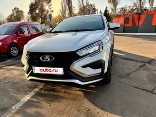 2024 Lada (ВАЗ) Vesta SW Cross I Рестайлинг (NG), белый, 1750000 рублей, вид 1