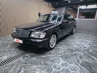 1997 Mercedes-Benz S-Класс 500 Long III (W140) Рестайлинг, чёрный, 7300000 рублей, вид 3