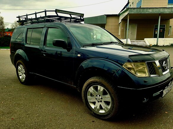 2006 Nissan Pathfinder III, синий, 900000 рублей - вид 1