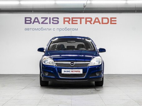 2008 Opel Astra H Рестайлинг, синий, 349000 рублей, вид 2