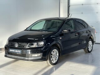2015 Volkswagen Polo V Рестайлинг, чёрный, 999000 рублей, вид 3