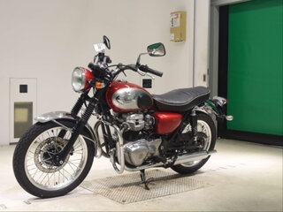 2007 Kawasaki W 650, красный, 420000 рублей, вид 1