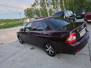 2015 Lada (ВАЗ) Priora I Рестайлинг, фиолетовый, 450000 рублей, вид 1