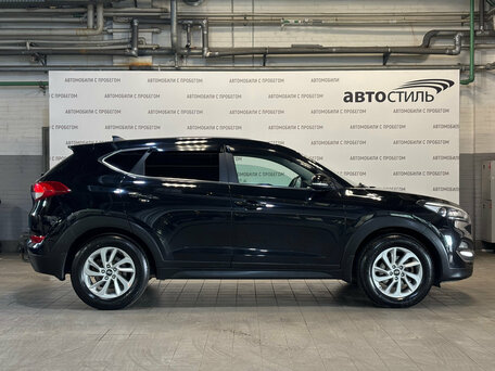 2016 Hyundai Tucson III, чёрный, 1519000 рублей, вид 4