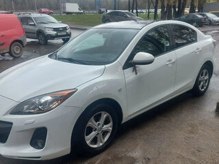 2012 Mazda 3 II (BL) Рестайлинг, белый, 1130000 рублей, вид 4