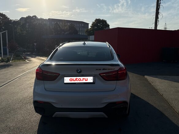 2016 BMW X6 M50d II (F16), белый - вид 4