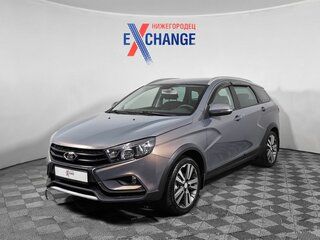 2018 Lada (ВАЗ) Vesta SW Cross I, серый, 935000 рублей, вид 1