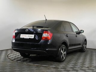2016 Skoda Rapid I, чёрный, 1030000 рублей, вид 4
