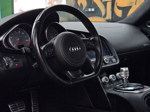 2008 Audi R8 V8 I (Typ 42), серебристый, 4500000 рублей - вид 12