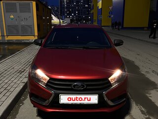 2021 Lada (ВАЗ) Vesta I, красный, 820000 рублей, вид 2