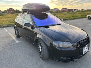 2012 Audi A3 II (8P) Рестайлинг 2, чёрный, 900000 рублей, вид 4