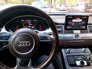 2016 Audi A8 Long III (D4) Рестайлинг, серый, 3100000 рублей, вид 4