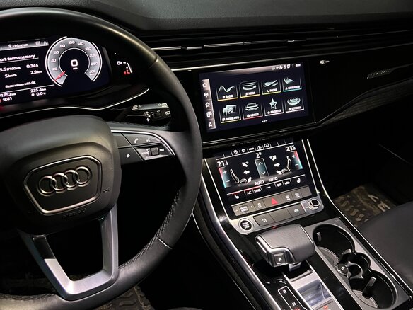2021 Audi Q7 45 TFSI II (4M) Рестайлинг, белый - вид 15