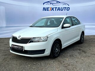 2019 Skoda Rapid I Рестайлинг, белый, 931600 рублей, вид 1