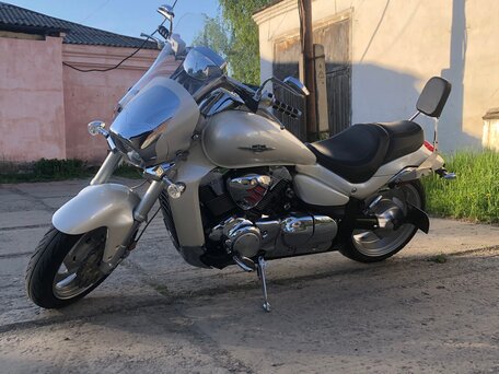 2007 Suzuki Boulevard M109R, белый, 850000 рублей, вид 4