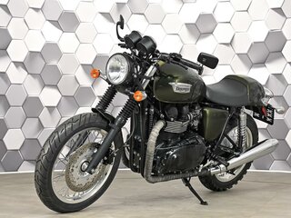 2012 Triumph Thruxton, зелёный, 577000 рублей, вид 2