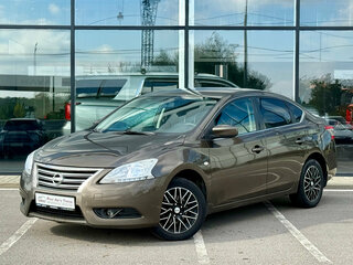 2014 Nissan Sentra VII (B17), коричневый, 888000 рублей, вид 1