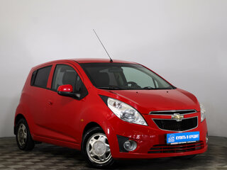 2011 Chevrolet Spark III, красный, 519000 рублей, вид 1