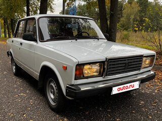1998 Lada (ВАЗ) 2107, белый, 299000 рублей, вид 4