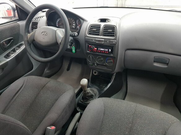 2007 Hyundai Accent ТагАЗ II, фиолетовый - вид 6
