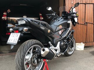2017 Honda NC 750X, чёрный, 720000 рублей, вид 3