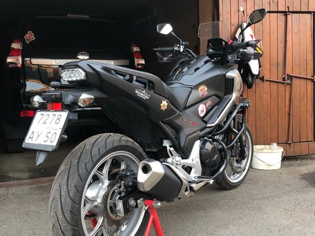 2017 Honda NC 750X, чёрный, 720000 рублей, вид 3