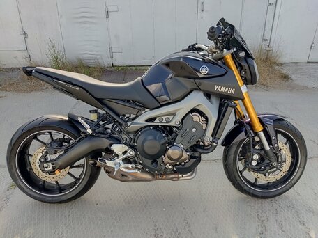 2014 Yamaha MT-09 (FZ-09), фиолетовый, 770000 рублей, вид 4