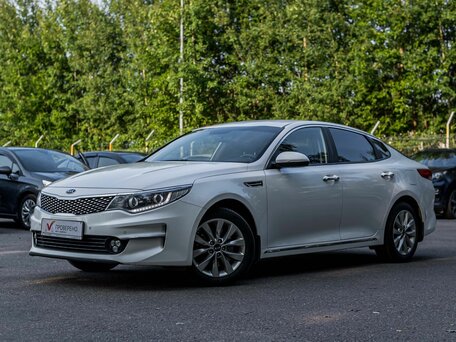 2018 Kia Optima IV Рестайлинг, белый, 1445000 рублей, вид 1