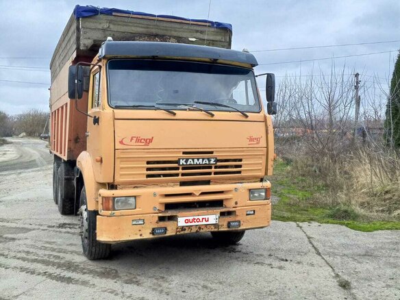 2006 КамАЗ 6520, жёлтый, 950000 рублей - вид 2