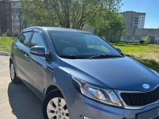 2014 Kia Rio 4-speed III, голубой, 720000 рублей, вид 4