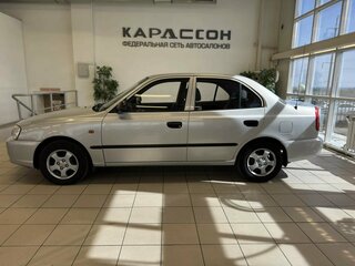 2008 Hyundai Accent ТагАЗ II, серебристый, 680000 рублей, вид 5