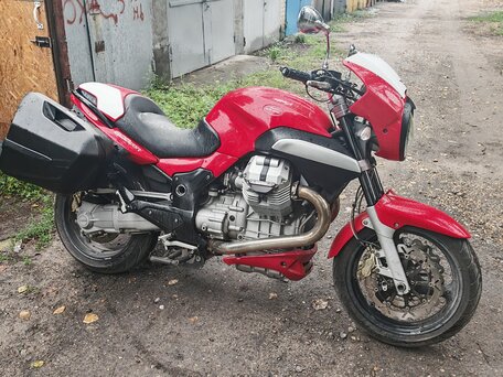 2007 Moto Guzzi 1200 Sport, красный, 420000 рублей, вид 1
