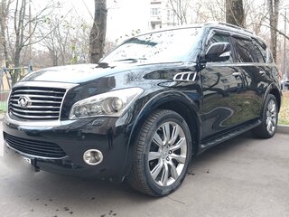 2012 Infiniti QX56 II, чёрный, 2005000 рублей, вид 1