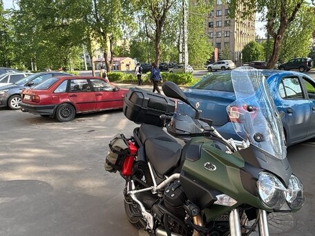 2010 Moto Guzzi NTX 1200, зелёный, 600000 рублей, вид 1