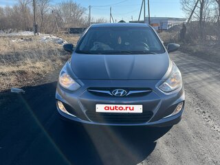 2011 Hyundai Solaris I, чёрный, 850000 рублей, вид 1