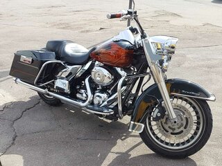 2009 Harley-Davidson Road King, чёрный, 1200000 рублей, вид 1