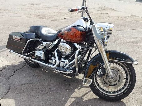 2009 Harley-Davidson Road King, чёрный, 1320000 рублей, вид 1
