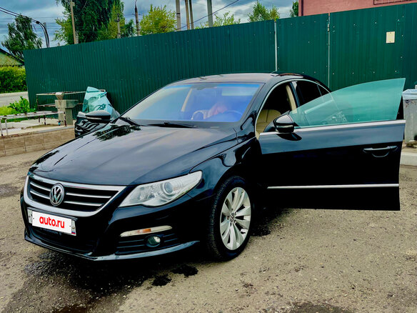 2009 Volkswagen Passat CC I, чёрный